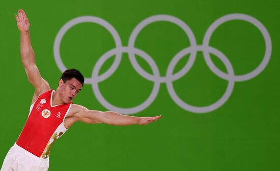 2016 Summer Olympics. Artistic gymnastics. All-around competition
