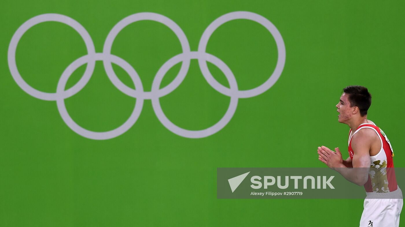 2016 Summer Olympics. Artistic gymnastics. All-around competition