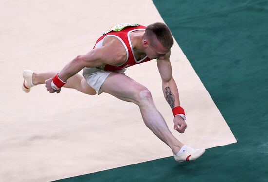 2016 Summer Olympics. Artistic gymnastics. All-around competition