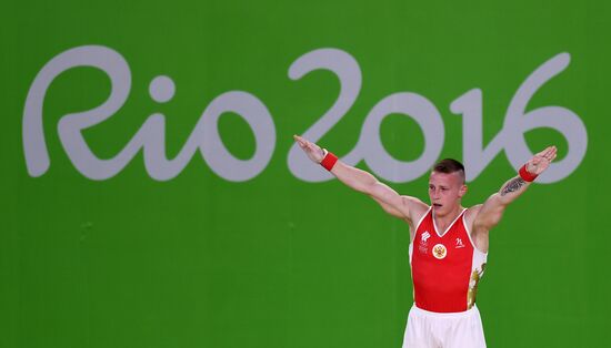 2016 Summer Olympics. Artistic gymnastics. All-around competition