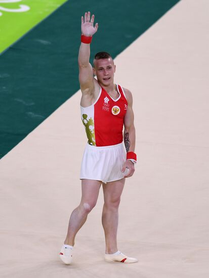 2016 Summer Olympics. Artistic gymnastics. All-around competition