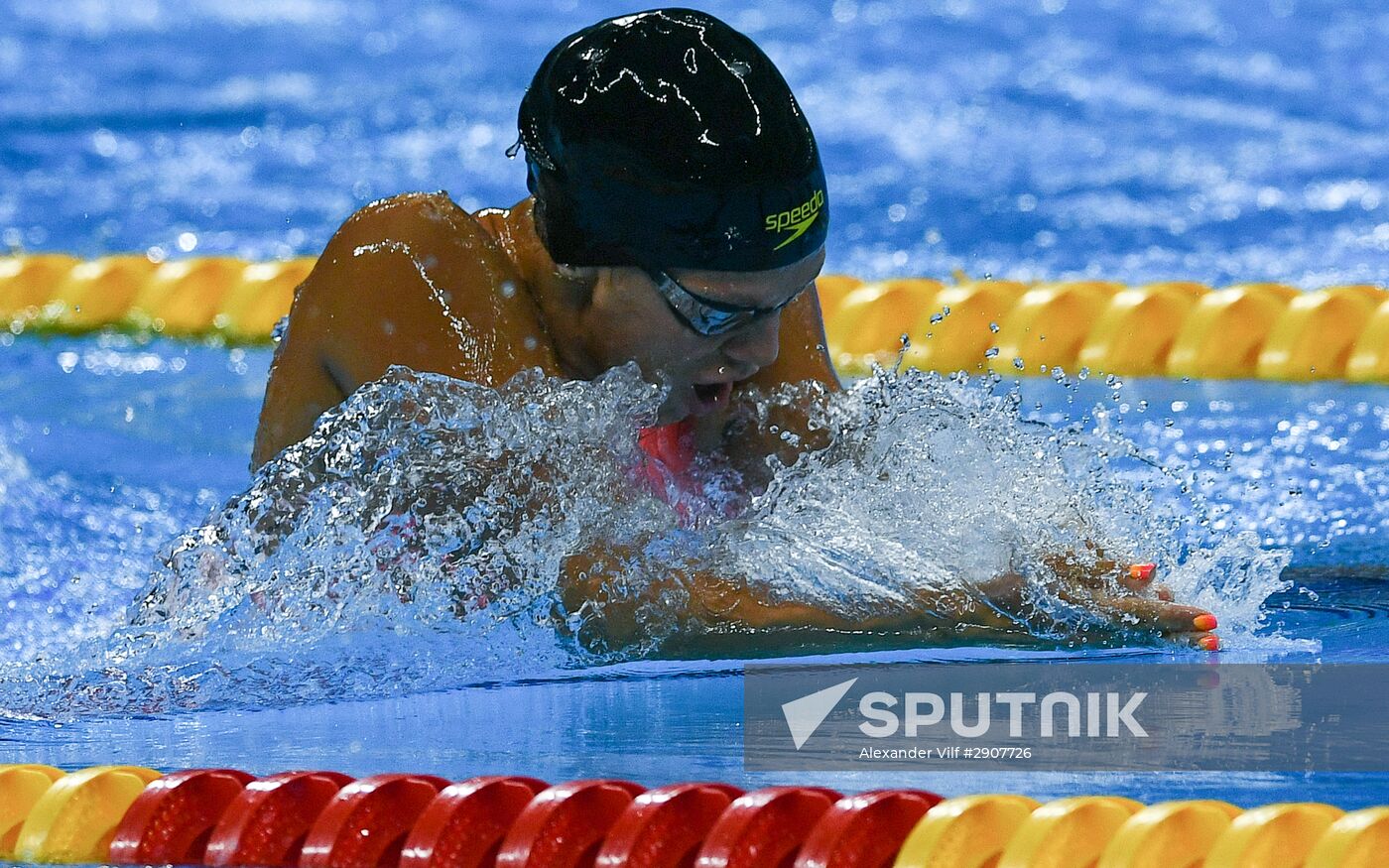 2016 Summer Olympics in Rio de Janeiro. Swimming. Day Three