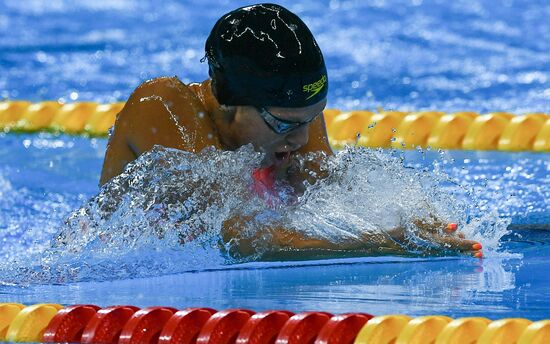 2016 Summer Olympics in Rio de Janeiro. Swimming. Day Three