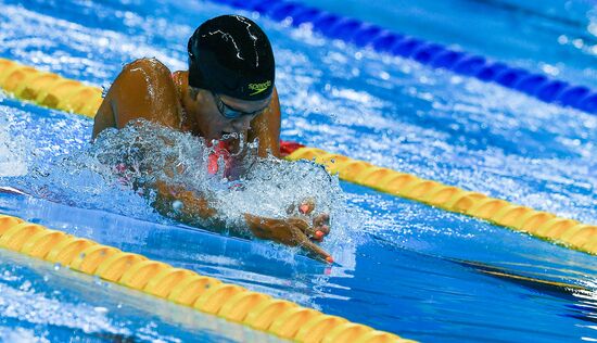 2016 Summer Olympics in Rio de Janeiro. Swimming. Day Three
