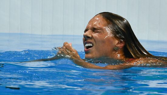 2016 Summer Olympics in Rio de Janeiro. Swimming. Day Three