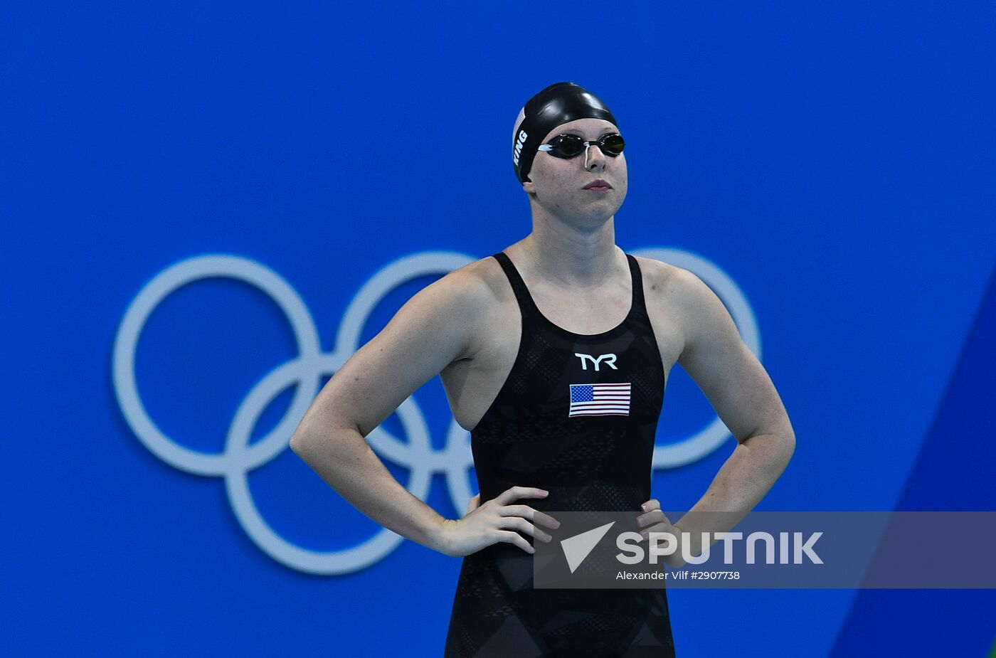 2016 Summer Olympics in Rio de Janeiro. Swimming. Day Three