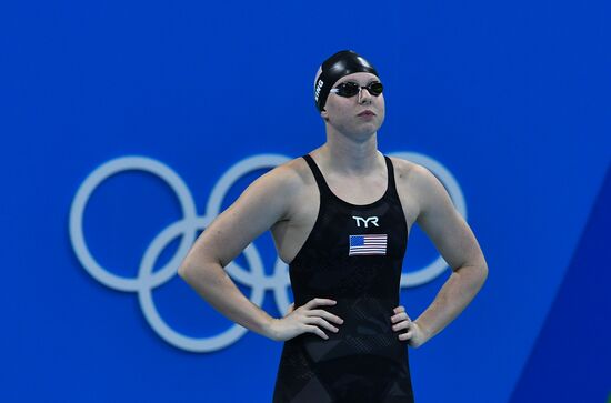 2016 Summer Olympics in Rio de Janeiro. Swimming. Day Three