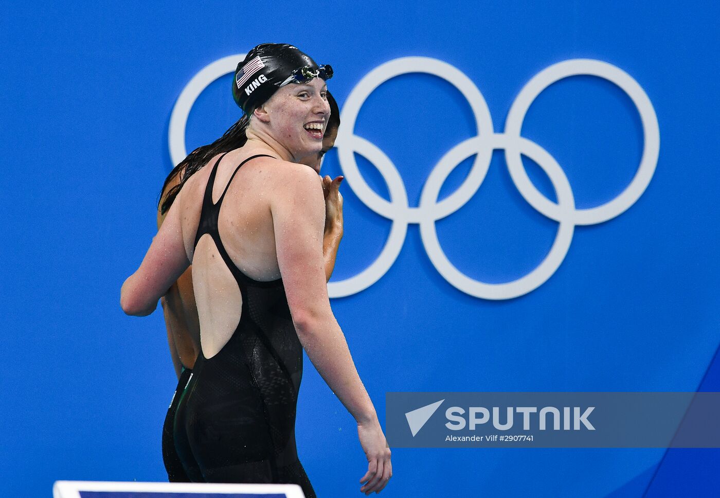 2016 Summer Olympics in Rio de Janeiro. Swimming. Day Three