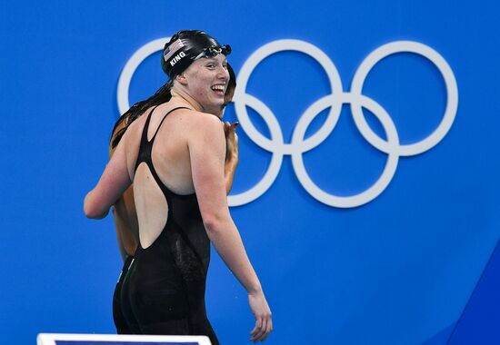 2016 Summer Olympics in Rio de Janeiro. Swimming. Day Three