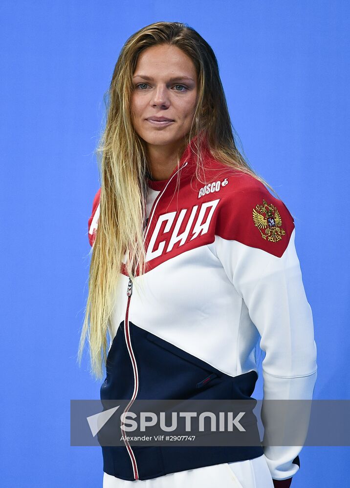 2016 Summer Olympics in Rio de Janeiro. Swimming. Day Three