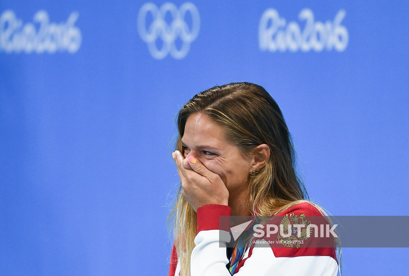 2016 Summer Olympics in Rio de Janeiro. Swimming. Day Three