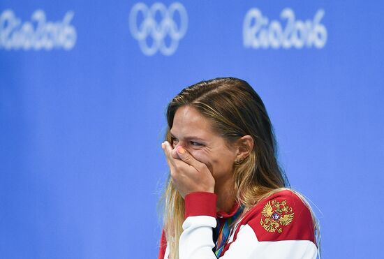2016 Summer Olympics in Rio de Janeiro. Swimming. Day Three