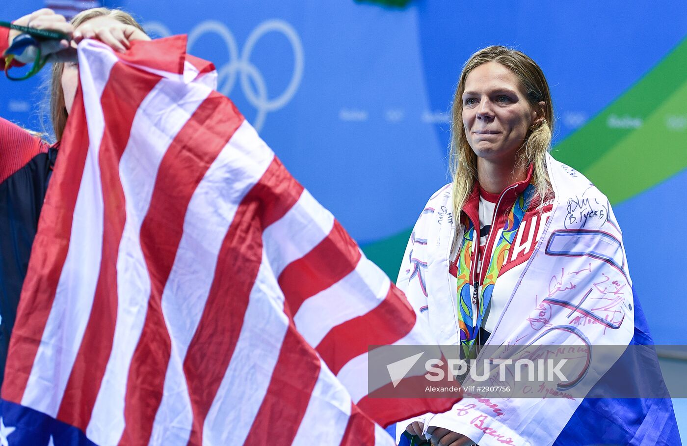 2016 Summer Olympics in Rio de Janeiro. Swimming. Day Three