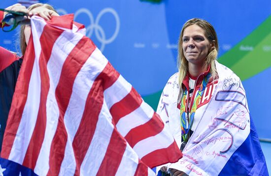 2016 Summer Olympics in Rio de Janeiro. Swimming. Day Three
