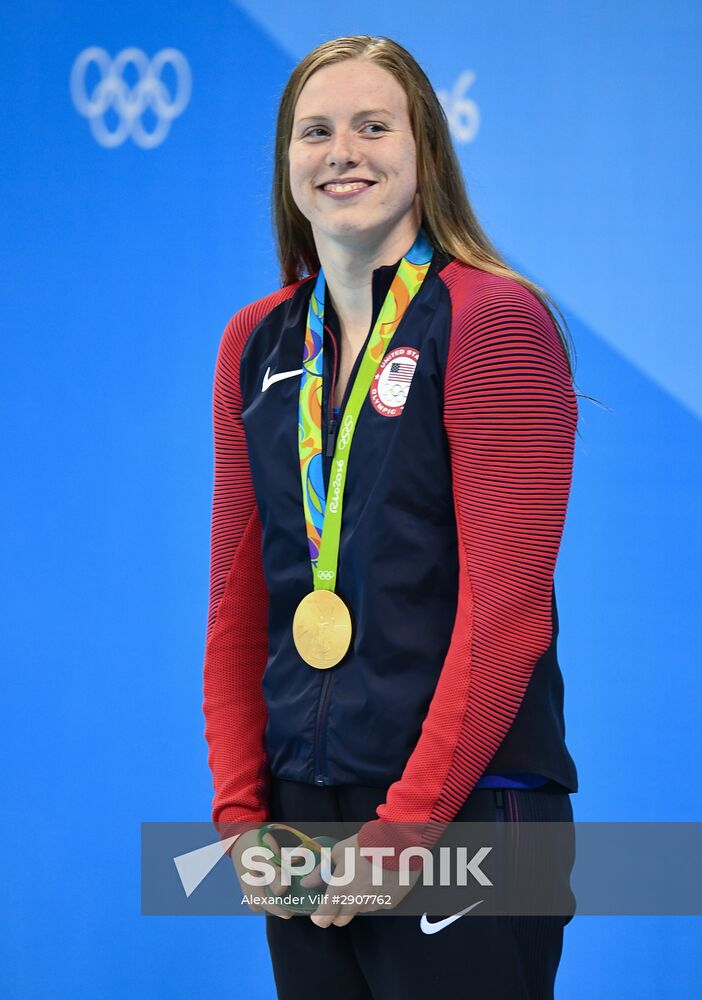 2016 Summer Olympics in Rio de Janeiro. Swimming. Day Three