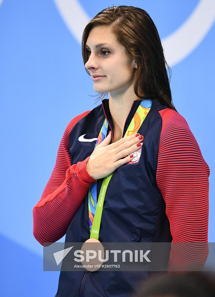 2016 Summer Olympics in Rio de Janeiro. Swimming. Day Three