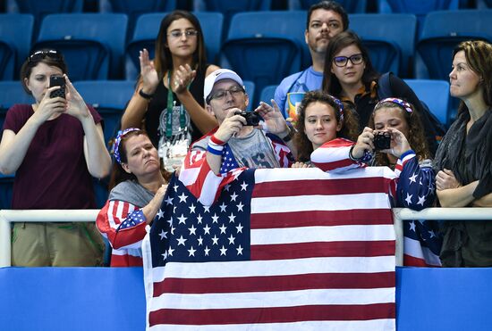 2016 Summer Olympics in Rio de Janeiro. Swimming. Day Three
