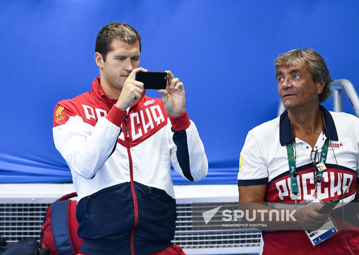 2016 Summer Olympics in Rio de Janeiro. Swimming. Day Three