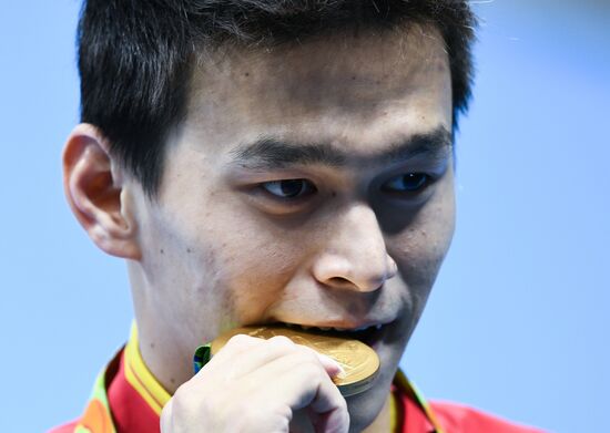 2016 Summer Olympics in Rio de Janeiro. Swimming. Day Three