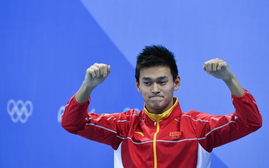 2016 Summer Olympics in Rio de Janeiro. Swimming. Day Three