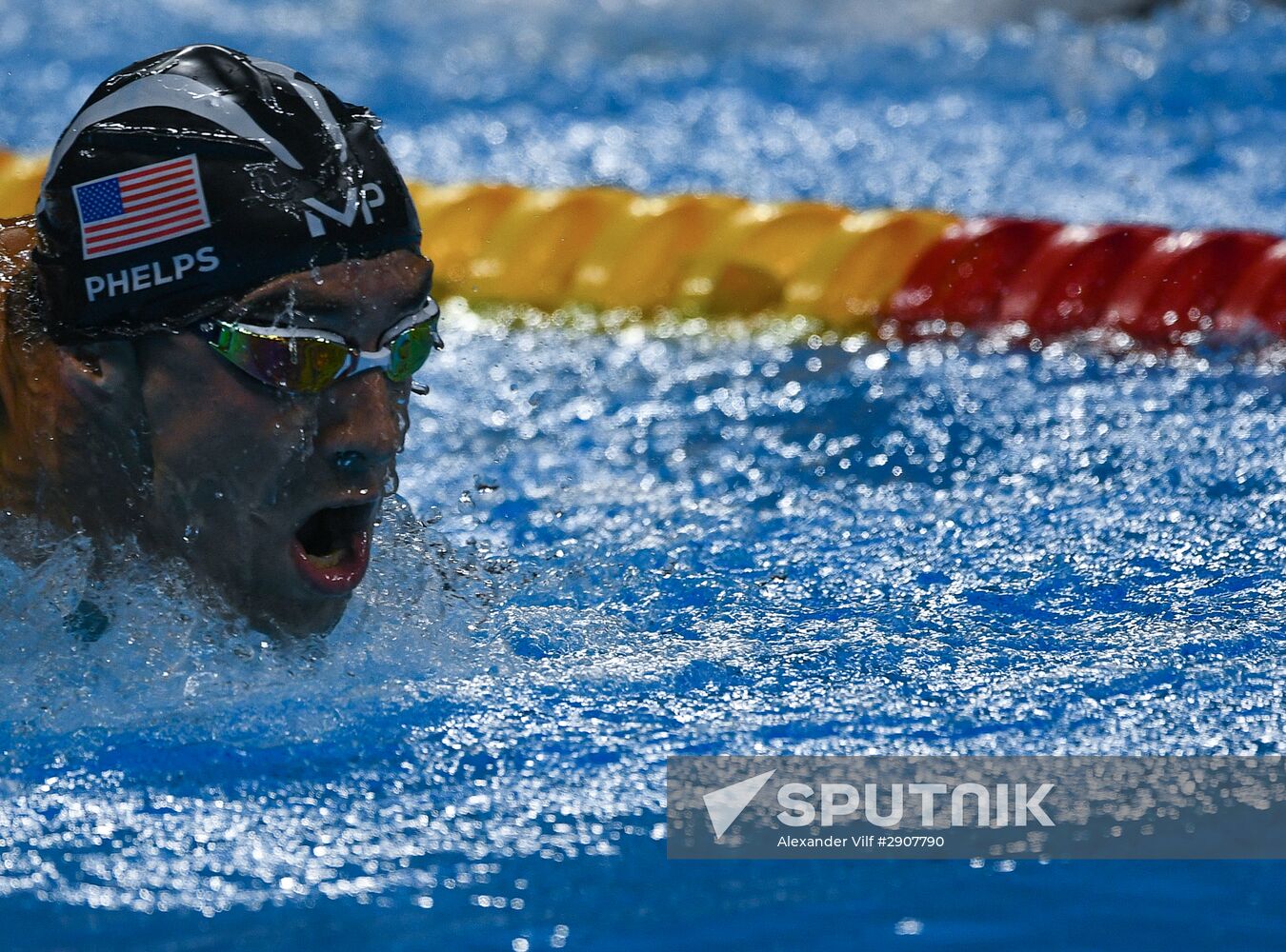 2016 Summer Olympics in Rio de Janeiro. Swimming. Day Three