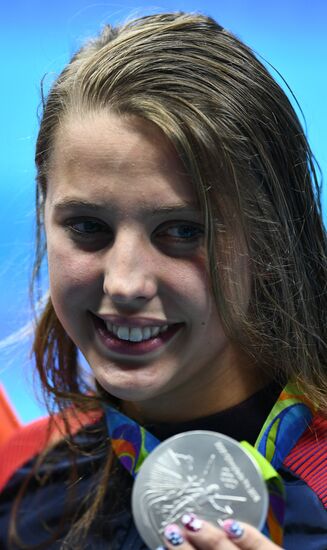 2016 Summer Olympics in Rio de Janeiro. Swimming. Day Three