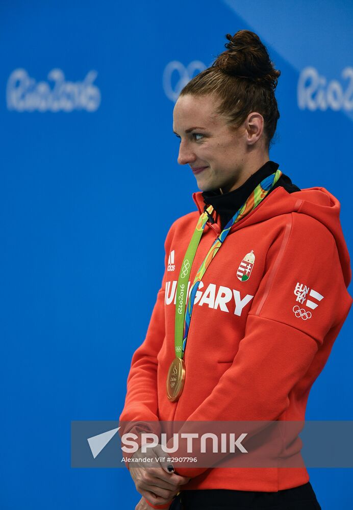 2016 Summer Olympics in Rio de Janeiro. Swimming. Day Three