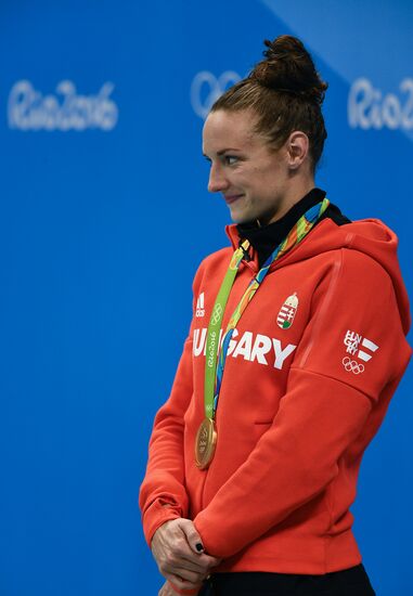2016 Summer Olympics in Rio de Janeiro. Swimming. Day Three