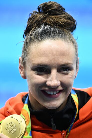 2016 Summer Olympics in Rio de Janeiro. Swimming. Day Three