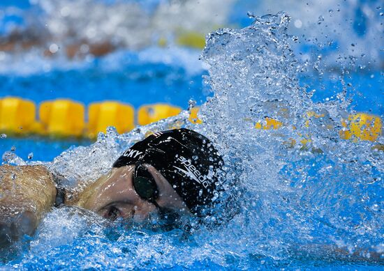 2016 Summer Olympics in Rio de Janeiro. Swimming. Day Three