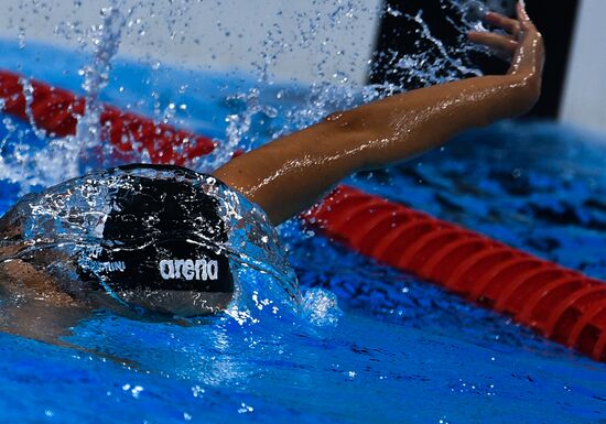 2016 Summer Olympics in Rio de Janeiro. Swimming. Day Three