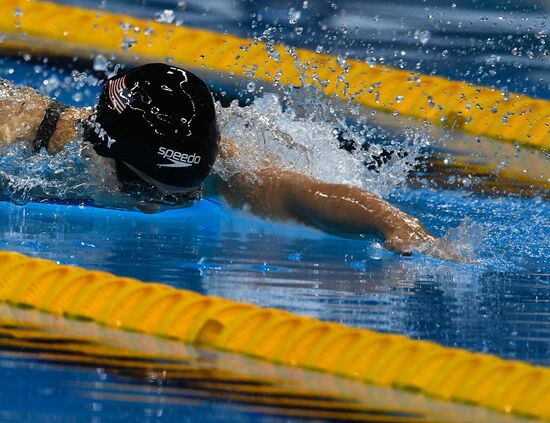 2016 Summer Olympics in Rio de Janeiro. Swimming. Day Three