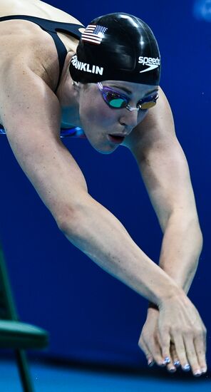 2016 Summer Olympics in Rio de Janeiro. Swimming. Day Three