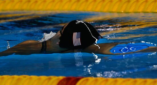 2016 Summer Olympics in Rio de Janeiro. Swimming. Day Three