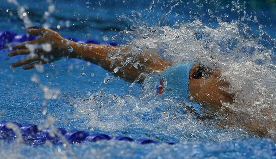 2016 Summer Olympics in Rio de Janeiro. Swimming. Day Three