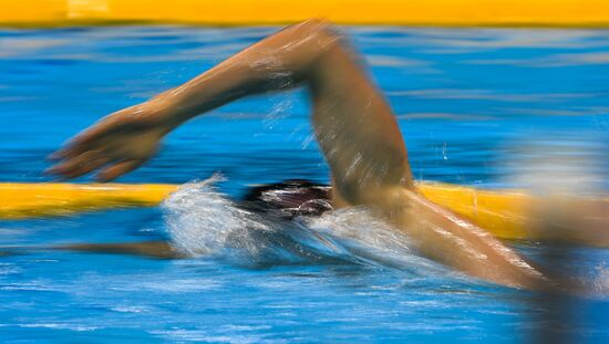 2016 Summer Olympics in Rio de Janeiro. Swimming. Day Three