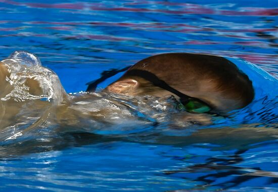 2016 Summer Olympics in Rio de Janeiro. Swimming. Day Three