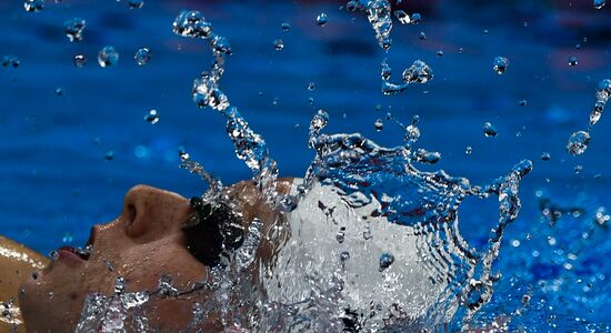 2016 Summer Olympics in Rio de Janeiro. Swimming. Day Three