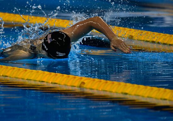 2016 Summer Olympics in Rio de Janeiro. Swimming. Day Three