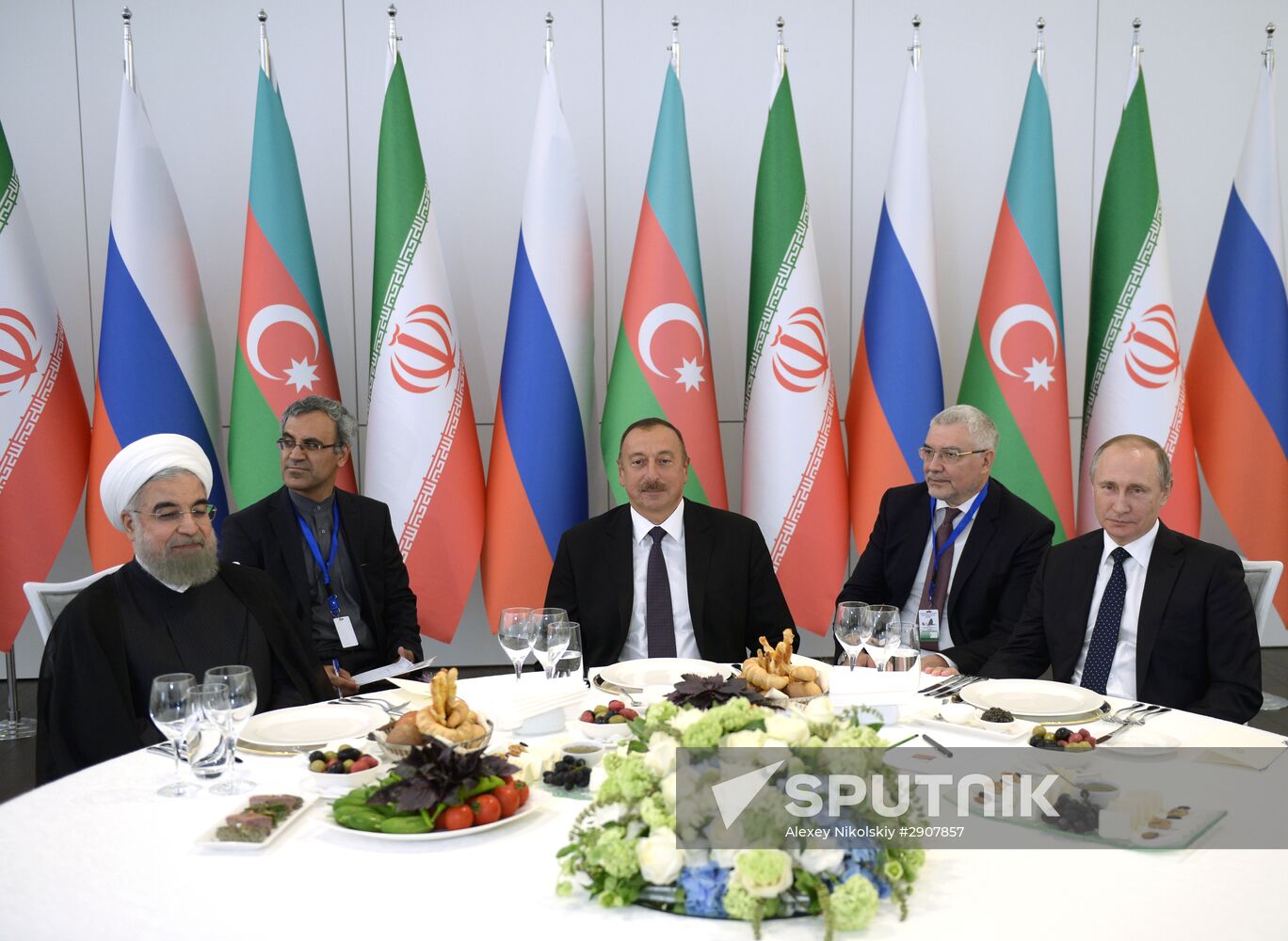 Russian President Vladimir Putin visits Azerbaijan