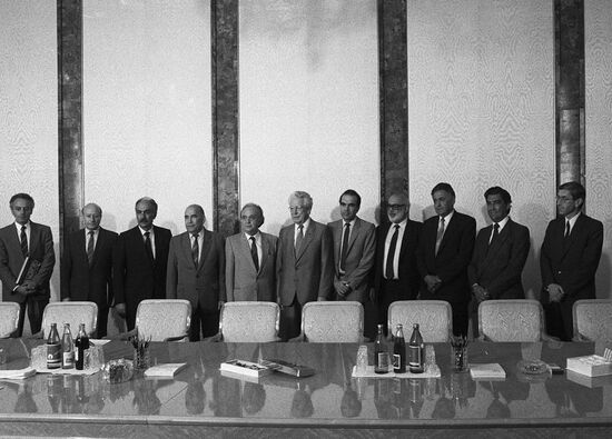Delegation Republic of Cyprus' House of Representatives on visit in USSR