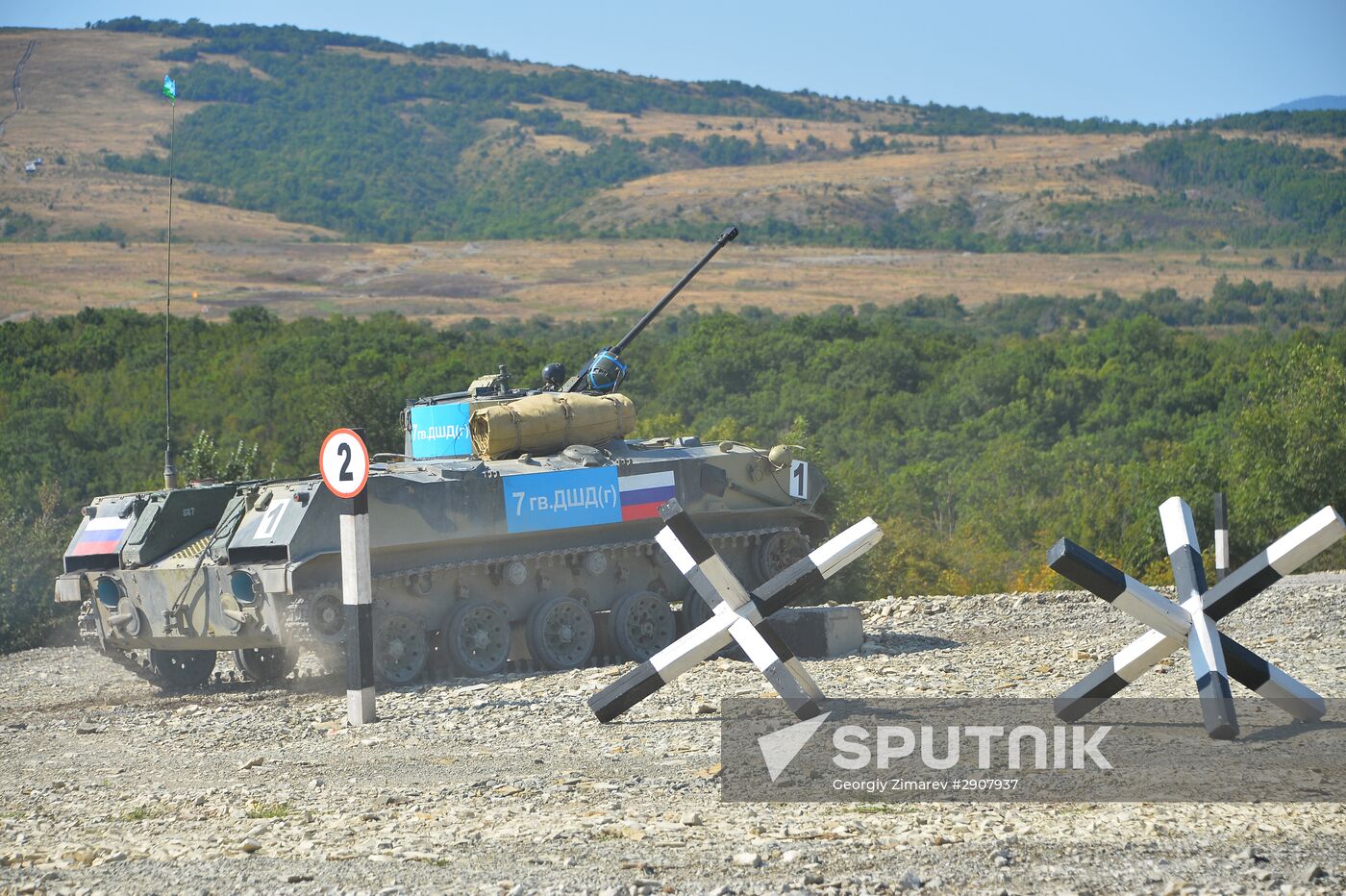 Novorossiisk hosts third leg of Airborne Platoon competition
