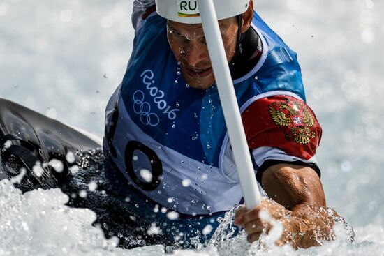 2016 Summer Olympics. Canoeing. Men's Canoe 1 slalom