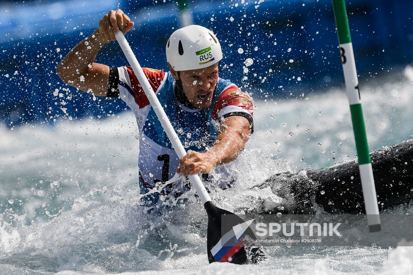 2016 Summer Olympics. Canoeing. Men's Canoe 1 slalom