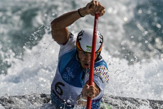 2016 Summer Olympics. Canoeing. Men's Canoe 1 slalom