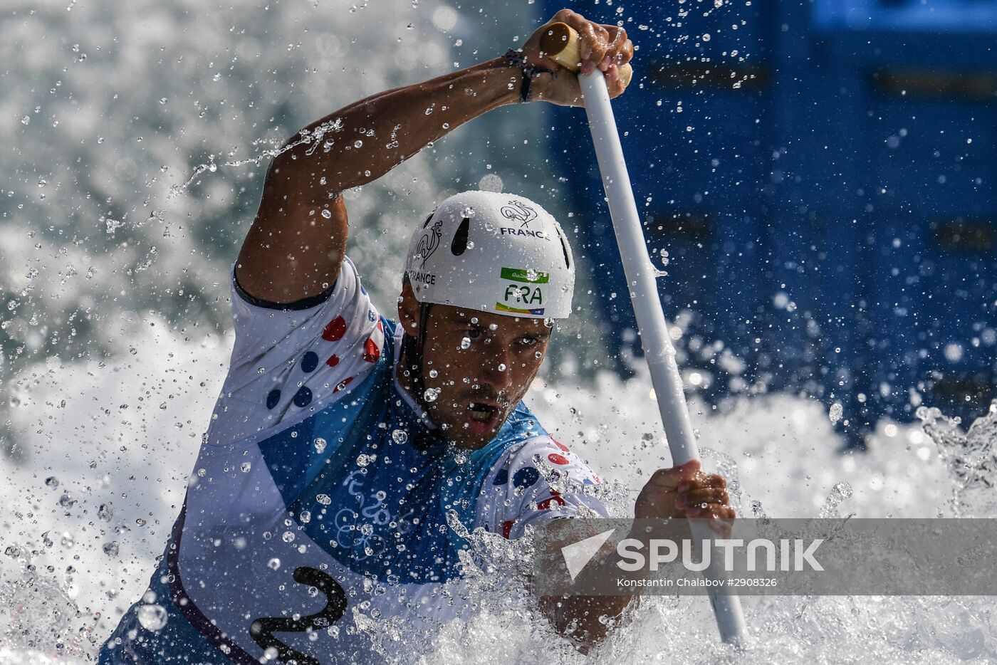 2016 Summer Olympics. Canoeing. Men's Canoe 1 slalom