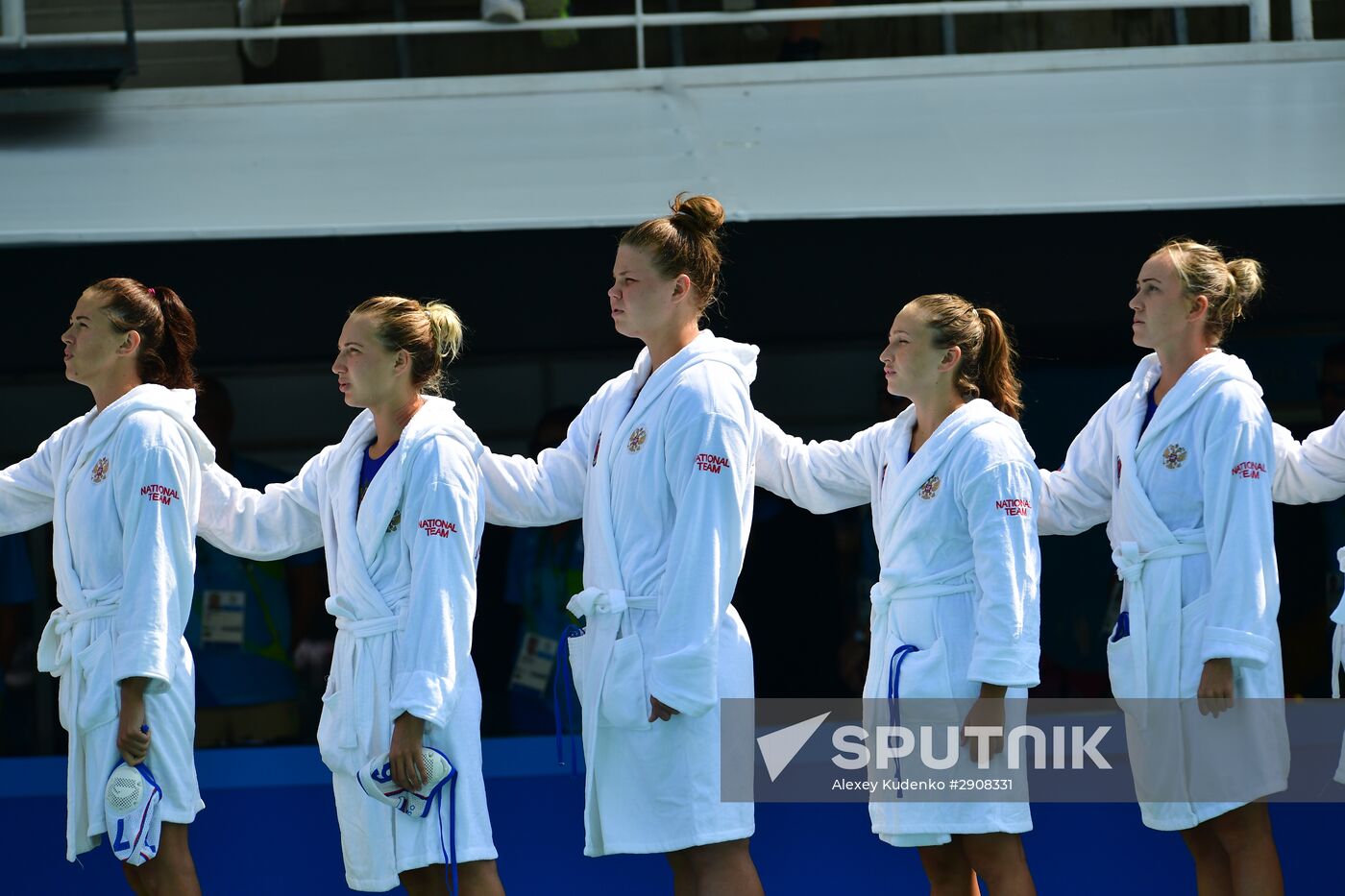 2016 Summer Olympics. Women's water polo. Russia vs. Australia