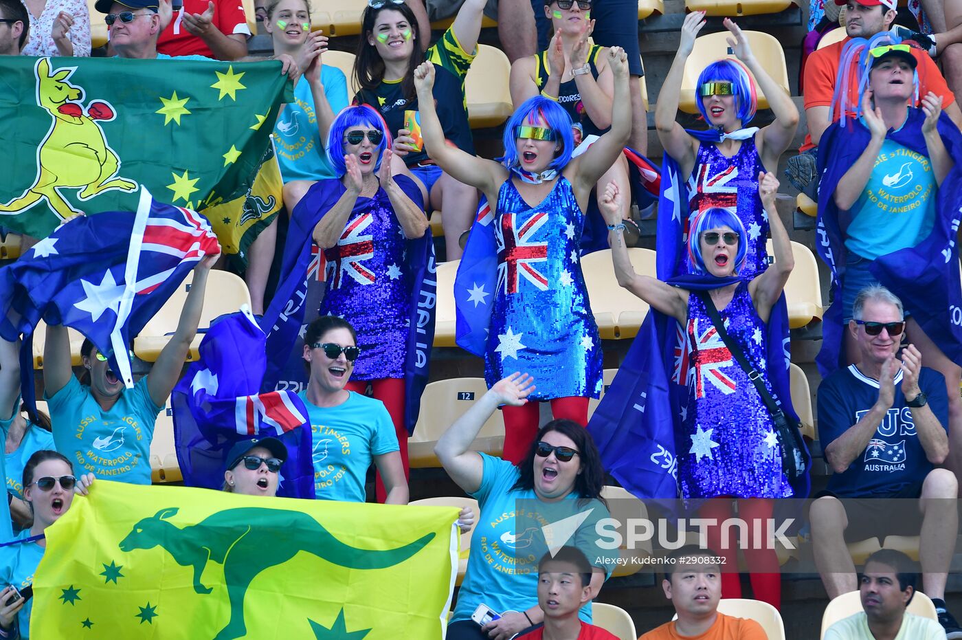 2016 Summer Olympics. Women's water polo. Russia vs. Australia