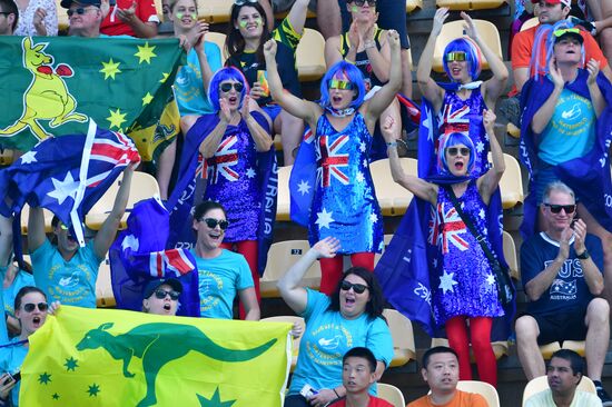 2016 Summer Olympics. Women's water polo. Russia vs. Australia