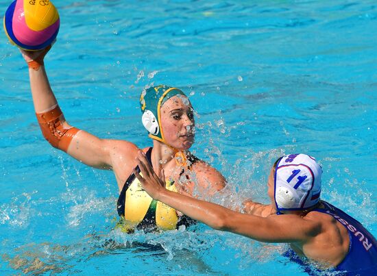 2016 Summer Olympics. Women's water polo. Russia vs. Australia